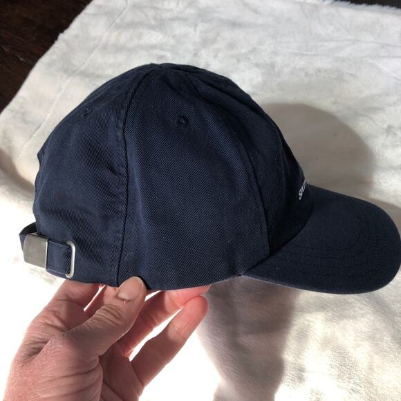 USA Olympics Hat Sixth Ring American Flag Adjustable Strap Embroidered Cap - Picture 4 of 6